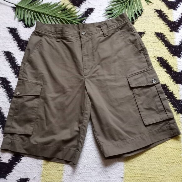 Lyle and Scott CASUALS Cargo Shorts Trek Green - Picture 5 of 11